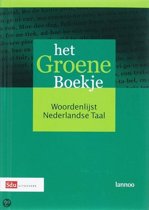 Het Groene Boekje - Woordenlijst Nederlandse Taal - Onbekend